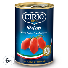 치리오 토마토 홀, 400g, 6개