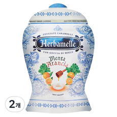 Herbamelle 蜂蜜薄荷柳橙糖, 100g, 2個