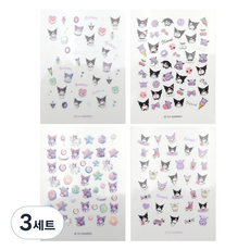 beautyhome 三麗鷗 酷洛米 美甲貼 4件組, 3個, 混合色