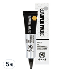 미앤비즈 전문가용 속눈썹 글루 크림 리무버, 20g, 5개