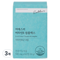 에스더포뮬러 여에스더 비타민B 컴플렉스 30g, 3개, 60정 3개, 60정