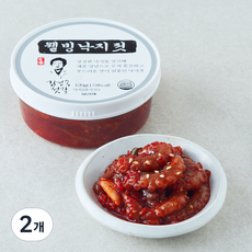 동광 김정숙 젓갈 웰빙낙지젓, 120g, 2개