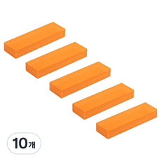 Yegrina Dajiwo浴室鏡子水槽去汙橡皮擦萬用清潔劑 橘色, 10個