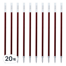 ZEBRA 斑馬牌 4C 0.7mm 圓珠筆替芯, 紅色, 20個