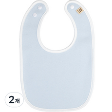 에어메쉬 토끼 메쉬 턱받이, c-2 소라, 2개, 1개입