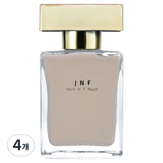 J&F 從此幸福快樂 無味高光澤水性指甲油 902110, 4個, 15ml, 米色