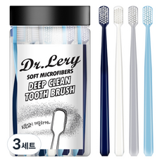 닥터레리 소프트 미세모 딥 클린 칫솔 4종 5p 세트, 3세트