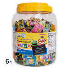 베베모린 뽀로로 비타민C 300p, 300정, 6개