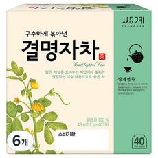 쌍계명차 결명자차, 48g, 40개입, 6개