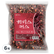 건강중심 히비스커스, 500g, 1개입, 6개