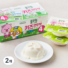 풀무원 뽀로로 키즈 연두부 4개입, 360g, 2개