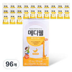 메디웰 페디아 드링크 미니 유아영양식, 120ml, 96개