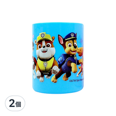 汪汪隊立大功 PP牙刷杯, 藍色, 2個