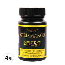 힐링 와일드망고 영양제, 4개, 36g