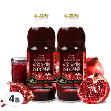 Funeat NFC紅石榴汁, 1L, 4瓶