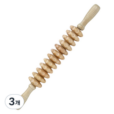 도이뮤 바디 괄사 마사지기 21, 혼합색상, 3개