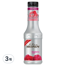모닌 라즈베리 프룻 믹스 시럽, 3개, 500ml