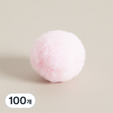 플라워트리 스티로폼 볼 만들기 DIY 폼폼이 4cm, 연핑크, 100개