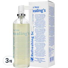 모에타 더 뉴 힐링스 리프레싱 스켈프 토닉, 3개, 100ml