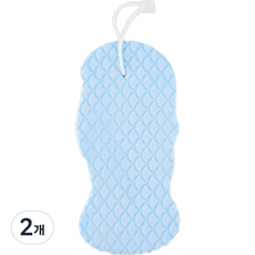 Vifit 3D 海綿壓縮軟泡, 藍色, 1入, 2個