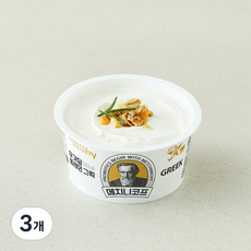에치와이 메치니코프 무가당 플레인 그릭, 100g, 3개