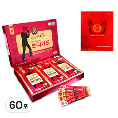 명기삼 보디가드 짜먹는홍삼스틱 홍삼농축액 + 쇼핑백, 300g, 2세트