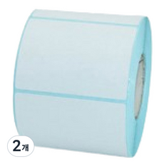 Wishflick 自黏條碼用感熱標籤紙 70 x 60 mm, 2個, 600格