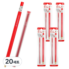 POPO FANCY A+ 滿分紅色評分筆 + 2入筆芯組, 20套, 1色