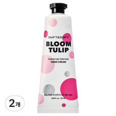 더프트앤도프트 도트 시그니처 퍼퓸 핸드크림 블룸튤립, 2개, 50ml
