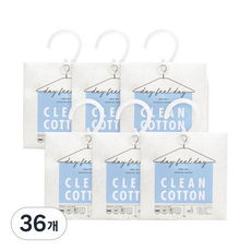 day feel day 頂級衣櫃芳香劑 潔淨棉香 正裝, 15g, 36個
