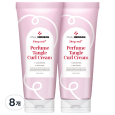 폴메디슨 딥레드 퍼퓸 탱글 컬크림 화이트머스크, 160ml, 8개