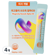 파이안 위고블리 쏘오옥 알파CD, 56g, 4개