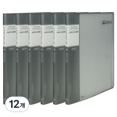 마이다스 투명화일 UV인쇄 A4 10p, 흑색, 12개