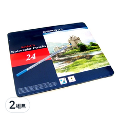 CERGIO 水彩色鉛筆, 24色
