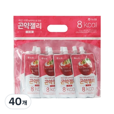 농협식품 곤약젤리 사과 8개입, 1.2kg, 5개