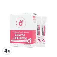 식스스텝 반려동물 초유 영양제, 60g, 장건강/유산균, 4개 60g, 장건강/유산균, 4개