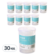 케이스형 일회용 스마트 원형케이스 치실 G7186, 50개입, 30세트