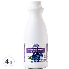 Jupiter 藍莓果泥, 1.12kg, 4瓶