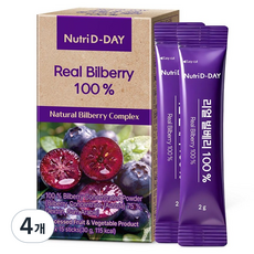 뉴트리디데이 리얼 빌베리 100% 15p, 30g, 4개
