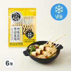 쉐푸드 부산포차 어묵꼬치 (냉동), 334g, 6개