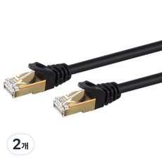 FOBEL CAT7 LAN網路線, 3m, 單一顏色, 2個