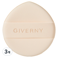 지베르니 밀착 스킨핏 퍼프, 3개, 베이지