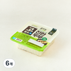 풀무원 고농도 진한 다용도두부, 300g, 6개