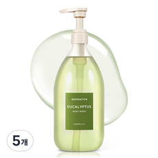 아로마티카 유칼립투스 바디워시, 1L, 5개