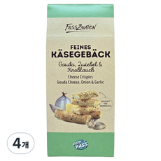 vom FASS 高達洋蔥&大蒜起司脆餅 佐酒點心, 60g, 4個