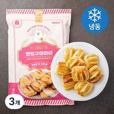 신라명과 오갓빵 맛있구마파이 12p (냉동), 420g, 3개