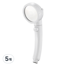 World Clean Perfect一鍵式開關蓮蓬頭, 5個, 單色