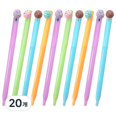 아이스크림 샤프펜슬 랜덤발송, 0.5mm, 20개