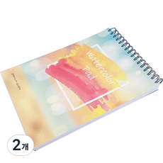 더조넷 워터페이퍼 스케치북 d, A4, 25장, 2개