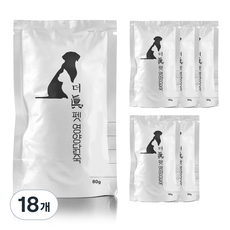 더진펫 반려동물 전연령용 영양닭죽 파우치, 18개